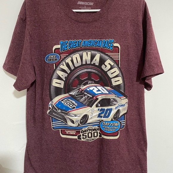 NASCAR  Daytona 500 62nd Annual Unisex Tee Sz L  NASCAR Men Tee - Picture 3 of 6